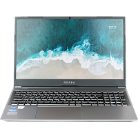 I752-15AD165202G Ноутбук/ Ноутбук NERPA CASPICA I752-15 (15.6" IPS/1920x1080/Intel Core i7-1255U (1.7GHz)/16GB/512GB NVMe SSD/Iris Xe/WiFi+BT/Win11Pro/49WHr/1.75kg/Titanium Gray/Titanium Black (D)/1Y)
