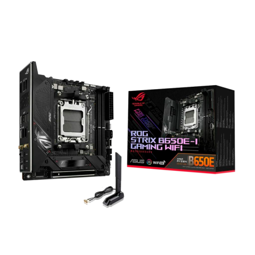 90MB1BI0-M0EAY0 Материнская плата/ ROG STRIX B650E-I GAMING WIFI 90MB1BI0-M0EAY0 Материнская плата/ ROG STRIX B650E-I GAMING WIFI