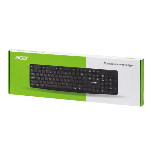 ZL.KBDEE.00B Клавиатура Acer OKW121 черный USB (ZL.KBDEE.00B) фото 3