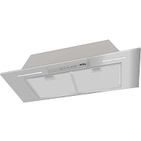 KHI9931X Встраиваемая вытяжка Korting/ Полностью встраиваемая(блок), в шкаф 90см, механическое управление, 3 режима, 950 м3/ч., алюминиевый жировой фильтр, LED освещение, ур.шума 56 дб, цвет - нерж сталь