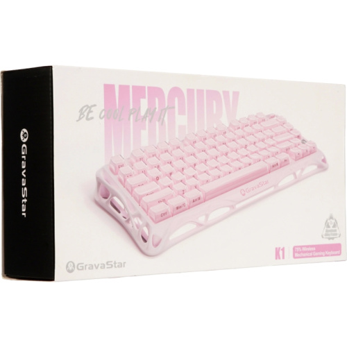 6972448923590 Игровая клавиатура/ Механическая беспроводная клавиатура Gravastar Mercury K1 P PNK фото 8 6972448923590 Игровая клавиатура/ Механическая беспроводная клавиатура Gravastar Mercury K1 P PNK фото 8