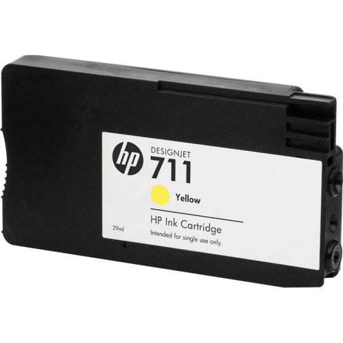 Набор картриджей/ HP 711 3-Pack 29-ml Yellow Ink Cartridge фото 2