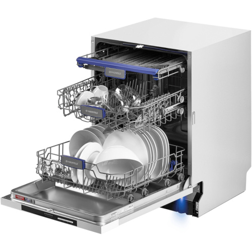 MLP-123DLightBeam Встраиваемая посудомоечная машина/ Встраиваемая, 60 см, 14 комплектов, 6 программ, луч фото 5