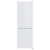 KNFC61869GW Холодильник Korting/ Нижняя морозильная камера, Full No Frost, цифровой дисплей,сенсорное управление,объем холодильного отделения: 223 л,объем морозильного отделения: 94 л,габариты (ВхШхГ):1855х595х635 мм, цвет - белое стекло
