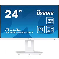 XUB2492HSU-W6 Монитор Iiyama 23.8" ProLite XUB2492HSU-W6 белый IPS LED 0.4ms 16:9 HDMI M/M матовая HAS Piv 250cd 178гр/178гр 1920x1080 100Hz DP FHD USB 4.9кг