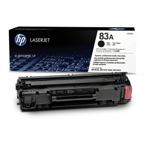 CF283A Тонер-картридж/ HP LaserJet 83A Black Toner Cartridge фото 4