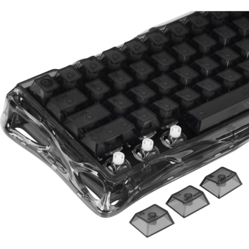 6972448924542 Игровая клавиатура/ Клавиатура с магнитными свичами Gravastar Mercury V60 XTAL NBK фото 9