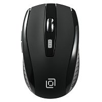 489349 Мышь Oklick 635MB черный оптическая 1600dpi беспров. BT для ноутбука 6but (489349)