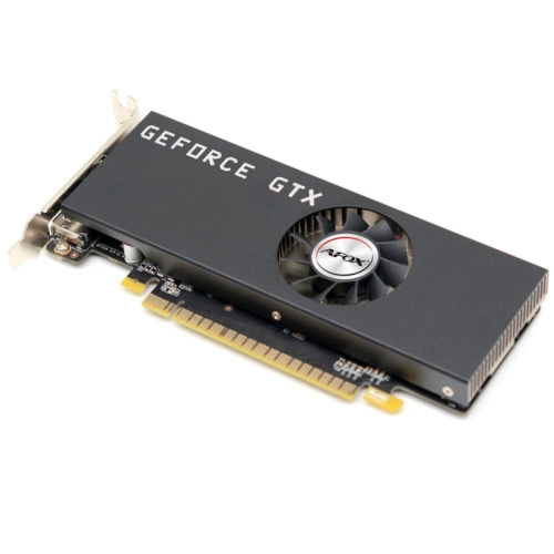 AF1050TI-4096D5L5-V2 Видеокарта Afox GTX1050Ti 4GB GDDR5 128bit DP HDMI 1FAN LP RTL фото 3 AF1050TI-4096D5L5-V2 Видеокарта Afox GTX1050Ti 4GB GDDR5 128bit DP HDMI 1FAN LP RTL фото 3
