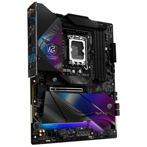 Z890RIPTIDEWIFI Материнская плата ASRock Z890 RIPTIDE WIFI, RTL фото 4 Z890RIPTIDEWIFI Материнская плата ASRock Z890 RIPTIDE WIFI, RTL фото 4