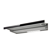 ELITE14LUXGRVT/A/90-PRF0098879B Встраиваемые вытяжки ELICA/ Встраиваемая, 90 см, кнопочное управление, 650 куб. м. , серая+черное стекло