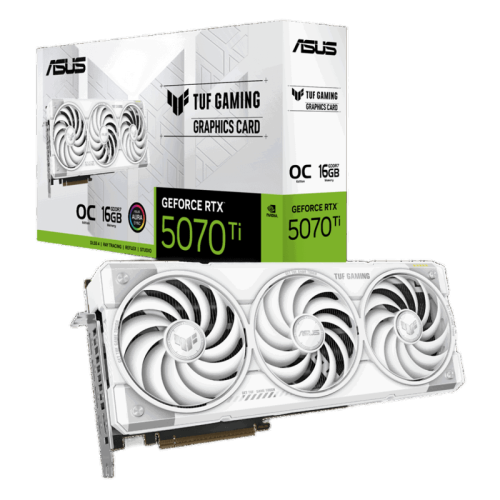 90YV0MD3-M0NA00 Видеокарта/ TUF-RTX5070TI-O16G-WHITEGAMING