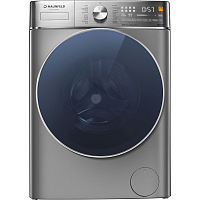 MFWD14106S04 Стиральная машина Maunfeld/ Стиральная машина c сушкой и инвертором MAUNFELD MFWD14106S04, фронтальная, 84.7х50х60 см, загрузка 10 кг, 1400 об.мин, 16 режимов, защита от детей, подсветка барабана, дисплей, отсрочка старта, индикация этапов, э