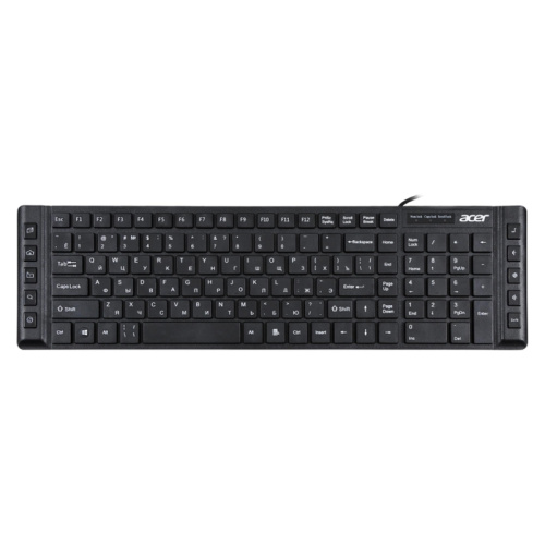 ZL.KBDEE.002 Клавиатура Acer OKW010 черный USB slim Multimedia (ZL.KBDEE.002)