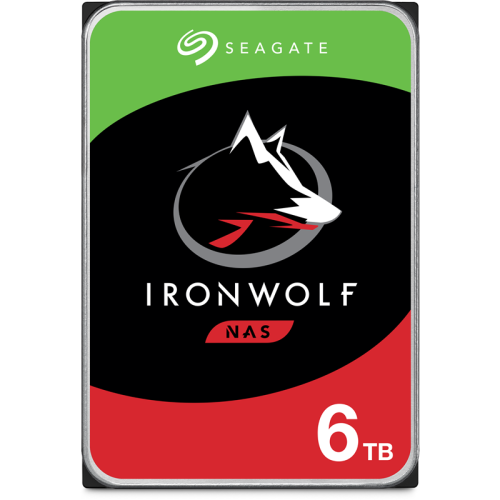 ST6000VN001 Жесткий диск/ RECERTIFIED HDD Seagate SATA3 6Tb IronWolf NAS 5400 256Mb 1 year warranty RECERTIFIED