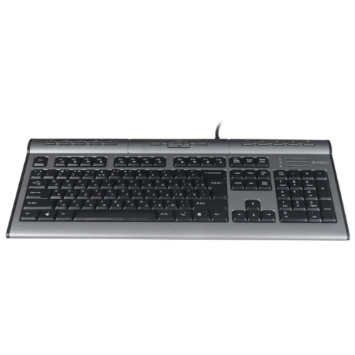 KLS-7MUUUSB Клавиатура A4Tech KLS-7MUU серебристый/серый USB slim Multimedia (KLS-7MUU USB) фото 4 KLS-7MUUUSB Клавиатура A4Tech KLS-7MUU серебристый/серый USB slim Multimedia (KLS-7MUU USB) фото 4