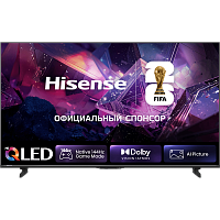 55E7SPRORU Телевизор ЖК 55'' Hisense/ 55", QLED, Ultra HD, VA, QLED & DLED, 4K 48-144Hz VRR, 2K 48-240Hz VRR, Smart TV (HomeOS U9), Wi-Fi, DVB-T2/T/C/S2/S, FreeSync Premium, 2.0Ch 2х10W, 350nits, 3800:1, CI+(1.4), 4хHDMI, 2хUSB, Charcoal grey, 2026