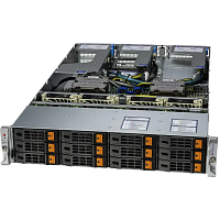 AS-2025HS-TNR Серверная платформа/ H13DSH, CSE-HS829-R1K63P,RoHS