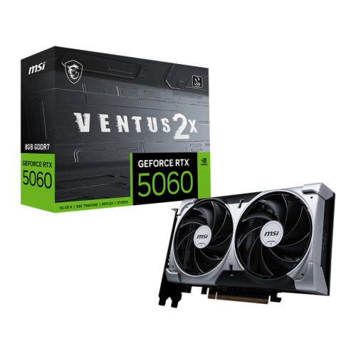 GeForceRTX50608GVENTUS2X Видеокарта/ GeForce RTX 5060 8G VENTUS 2X