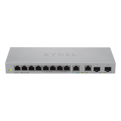 XGS1010-12-ZZ0102F Коммутатор/ Switch Zyxel XGS1010-12, 8xGE, 2x1/2.5GE, 2xSFP+, desktop, silent фото 5 XGS1010-12-ZZ0102F Коммутатор/ Switch Zyxel XGS1010-12, 8xGE, 2x1/2.5GE, 2xSFP+, desktop, silent фото 5