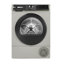 WQK2521XME Serie 6, Сушильная машина с тепловым насосом, макс.загрузка - 10 кг, Класс энергоэфф-ти: A++, LED-дисплей с текстовой информацией. 15 автопрограмм сушки,Easy Clean with A++,габариты: 842x598x613 mm, серебристый цвет