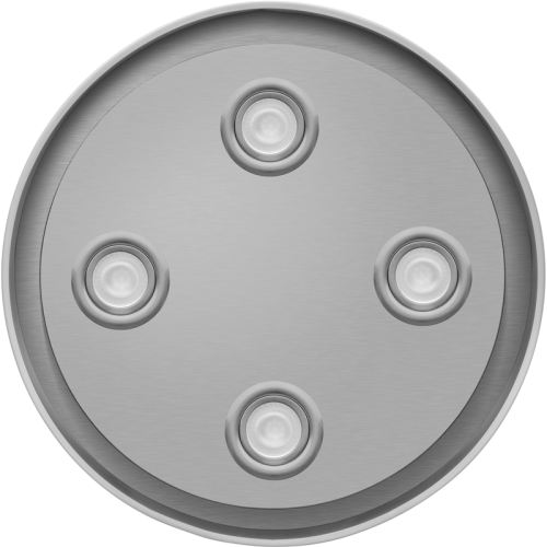 LeeIsla(sensor)39white Вытяжка MAUNFELD/ Островная, потолочный монтаж, цилиндрическая, 38 см, 1000 м3/ч, белый цвет фото 5