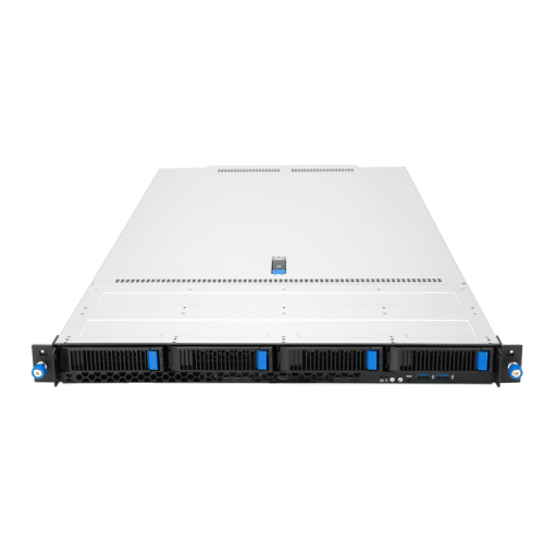 90SF0451-M000N0 Серверная платформа/ ASUS RS700A-E13-RS4U, 1U, 2 x SP5 LGA6096 400W, 24x DDR5 6400, 4x 3.5" hsb NVMe, 2x PCIex16+ 2x OCP3.0 x16, no LAN, 1+1 2000W