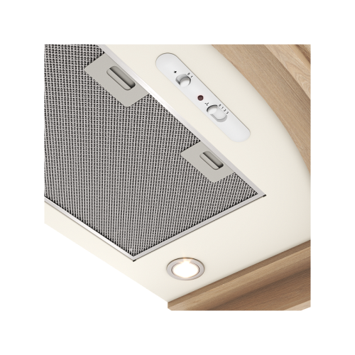 941556 GOOD, Кухонная вытяжка ELIKOR Ротонда 90П-650-П3Д бежевый/дуб неокр фото 8