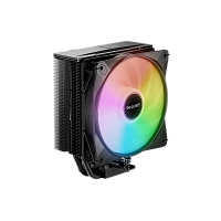 BK040 Кулер для процессора/ CPU Cooler be quiet! PURE ROCK 3 LX (190W, 4-pin PWM, 154mm, Al/Cu, 4x6mm, ARGB, 1x120mm, 61.8CFM, 31.2dBA, 2000RPM, S: 1851/1700/1200/115X, AM5/AM4, black)