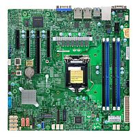 MBD-X12STL-F-B Материнская плата SuperMicro MBD-X12STL-F-B Intel Xeon E-2300 Processor, 10th Generation Intel Pentium Processor, Single Socket LGA-1200 (Socket H5) supported,CPU supports Up to 95W TDP,Intel C252,Up to 128GB Unbuffered ECC UDIMM,DDR4-3200M