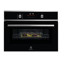 EVL6E49X Встраиваемый духовой шкаф Electrolux/ Компактный духовой шкаф с СВЧ 45 см, 43 л,14 режимов,нержавеющая сталь