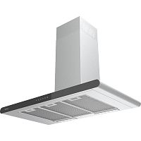 KHC9958XGN Вытяжка KORTING/ Вытяжка KORTING, купольная, 90 см, 950 м3/ч, слайдерное управление, таймер, LED освещение, угольный фильтр KIT 0281 (опция), уровень шума 54 дБ, цвет нержавеющая сталь/черное стекло