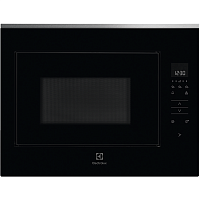 KMFE264TEX Встраиваемая микроволновая печь ELECTROLUX/ Встраиваемая микроволновая печь, объем объем 25 л., высота 459 мм, цвет черный/нерж.cталь