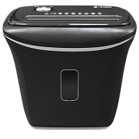 УД14-4 Уничтожитель документов ГЕЛЕОС УД14-4, DIN P-4 (4 ур-нь секр.), фрагмент 3,9х30мм, 6-8 лист (70г/м2), пл. карты/скобы, 14 литров