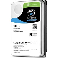 ST14000VE0008 Жесткий диск/ RECERTIFIED HDD Seagate SATA3 14Tb SkyHawk Surveillance 7200 256Mb 1 year warranty (replacement WD141PURP,WD140PURZ, ST12000VE001, ST10000VE001) RECERTIFIED