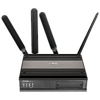 DWM-321/A1A маршрутизатор/ DWM-321 AC1200 Wi-Fi LTE M2M Router, 1000Base-T WAN/LAN, 2x1000Base-T LAN, 2 detachable LTE antennas, 2 detachable Wi-Fi antennas, 2xUSIM/SIM slots, GPS/GLONASS support