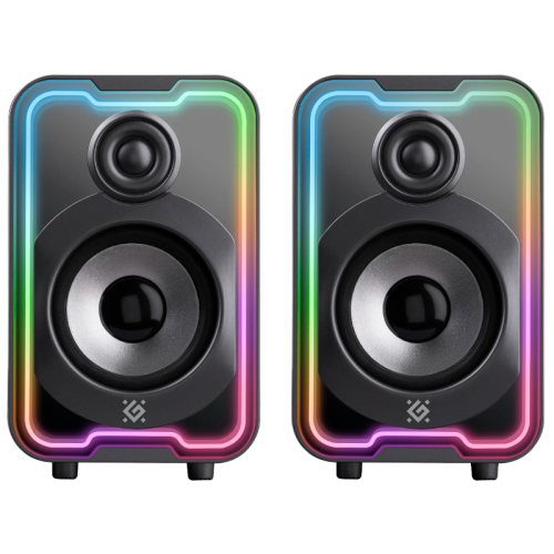 65811 Defender Акустическая 2.0 система Solar 11 10Вт, BT/RGB, питание от USB фото 2