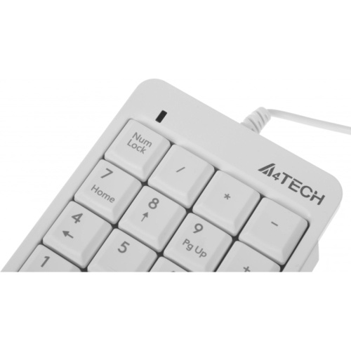 FK13PWHITE Числовой блок A4Tech Fstyler FK13P белый USB slim для ноутбука (FK13P WHITE) фото 4 FK13PWHITE Числовой блок A4Tech Fstyler FK13P белый USB slim для ноутбука (FK13P WHITE) фото 4