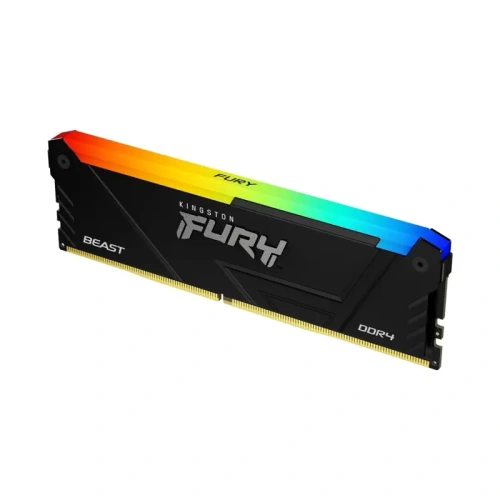 KF432C16BB2A/32 Память оперативная/ Kingston 32GB 3200MT/s DDR4 CL16 DIMM FURY Beast RGB фото 2