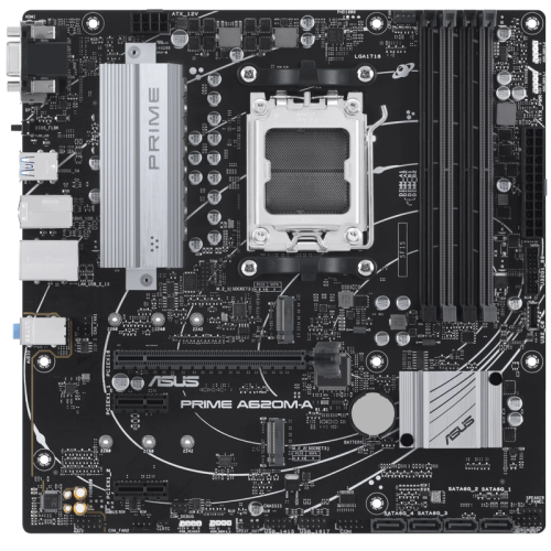 90MB1F10-M0EAYC Материнская плата/ PRIME A620M-A-CSM фото 2