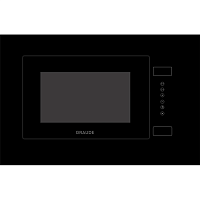 MWG38.1S Встраиваемая микроволновая печь GRAUDE/ встраиваемая компактная микроволновая печь, 595 х 376 х 340 мм, 4 режима нагрева,сенсорное управление,черный цвет