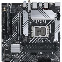 PRIMEB660M-AWIFID4 Материнская плата ASUS PRIME B660M-A WIFI D4 Soc-1700 Intel B660 4xDDR4 mATX AC`97 8ch(7.1) GbLAN RAID+HDMI+DP [PRIME B660M-A WIFI D4]