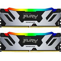 KF564C32RSAK2-64 Память оперативная/ Kingston 64GB 6400MT/s DDR5 CL32 DIMM (Kit of 2) FURY Renegade RGB XMP