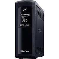 VP1600ELCD Источник бесперебойного питания/ UPS CyberPower VP1600ELCD Line-Interactive 1600VA/960W USB/RS-232/RJ11/45 (4 + 1 EURO)