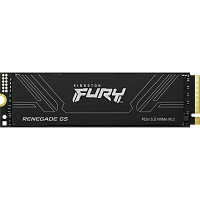 SFYR2S/2T0 Твердотельный накопитель/ Kingston SSD Fury Renegade, 2048GB, M.2(22x80mm), NVMe, PCIe 5.0 x4, 3D TLC, R/W 14700/14000MB/s, IOPs 2 200 000/2 200 000, TBW 2000, DWPD 0.5 (60 мес)
