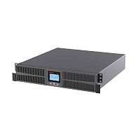 SMALLR1A0PI Онлайн ИБП ДКС серии Small Rackmount, 1000 ВА/900 Вт, 1/1, 6xIEC C13,EPO, USB, RS-232, Rack 2U, з/у 6А, без АКБ