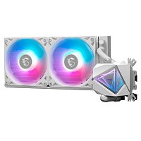306-7ZW7E21-C24 Жидкостная система охлаждения MSI MAG CORELIQUID I240 2x ARGB Gen2 Fan, ARGB Gen2 Block, Color Box