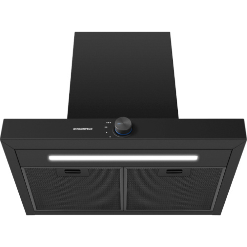 Comfort60Tblack Вытяжка MAUNFELD/ Т-образная, 60 см, 1050 м3/ч, 3 скорости, цвет: черный фото 3