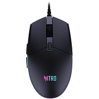 ZL.MCEEE.02U Мышь Acer Nitro OMW400 черный оптическая 6400dpi USB 5but (ZL.MCEEE.02U)