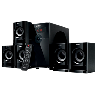 SV-015770 АС SVEN HT-201, черный, акустическая система 5.1 (80 Вт, Bluetooth, пульт, дисплей, FM, USB, SD)